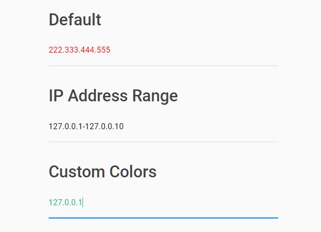 prevent invalid IPs in your systems