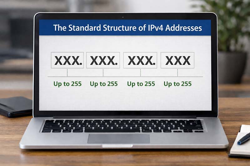 The Standard Structure of IPv4 Addresses